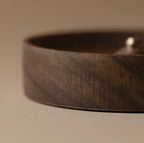 KiMa — Circle Incense Holder (Walnut Wood)
