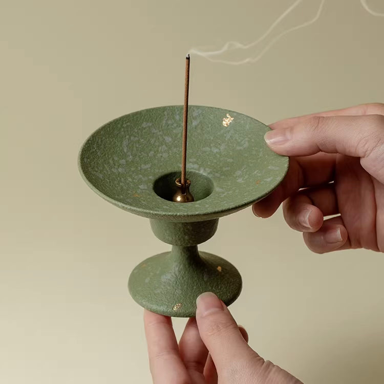 KiMa — Jade Green Incense Holder